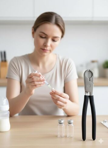 أداة فك غطاء القنينة - مزيل غطاء تجعيد من الفولاذ المقاوم للصدأ لقوارير 13 مم و20 مم، قبضة مريحة، إزالة سدادة ألومنيوم سريعة وآمنة in Kuwait