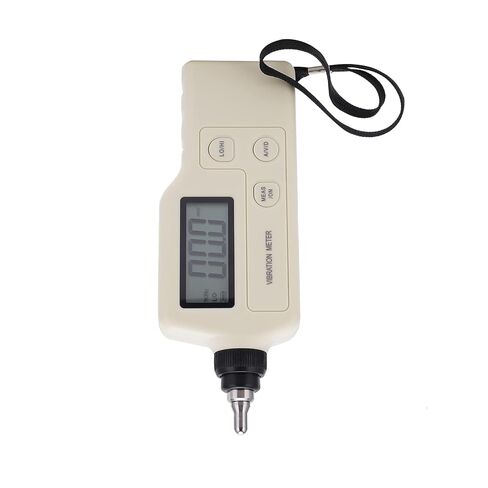 مقياس الاهتزاز، مقياس الاهتزاز، مقياس الاهتزاز الرقمي، جهاز اختبار الاهتزاز خفيف الوزن، شاشة LCD محمولة للكشف عن الأخطاء الميكانيكية، اختبار الاهتزاز، مادة ABS in Kuwait