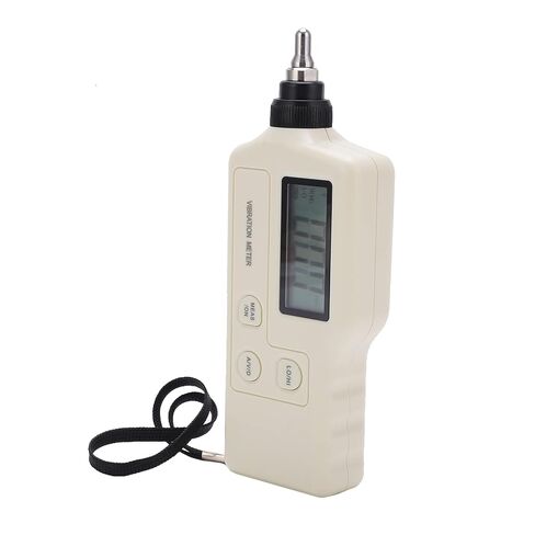 مقياس الاهتزاز، مقياس الاهتزاز، مقياس الاهتزاز الرقمي، جهاز اختبار الاهتزاز خفيف الوزن، شاشة LCD محمولة للكشف عن الأخطاء الميكانيكية، اختبار الاهتزاز، مادة ABS in Kuwait