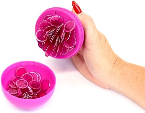 Treasure Gurus Purple Bingo Ball Magnet Wand 100 Player Chips Caller Markers Hard Paper Card Plastic Game Night Accessories in Saudi Arabia