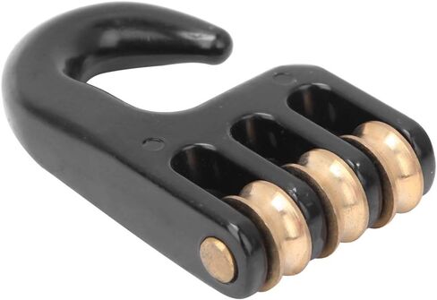 3 Roll Wheel Windsurfing Pulley Hook, Reduces Friction Windsurf Rigging Pulley Hook for Downhauling Windsurf Rigging in Saudi Arabia
