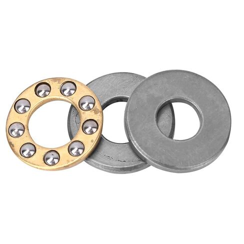 10pcs High Thrust Bearings Miniature Steel with Low Friction Quiet Smooth Rotation for Machinery Manufacturing Equipment Maintenance in Kuwait