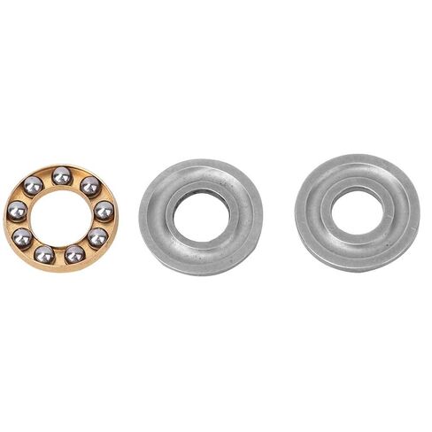 10pcs High Thrust Bearings Miniature Steel with Low Friction Quiet Smooth Rotation for Machinery Manufacturing Equipment Maintenance in Kuwait