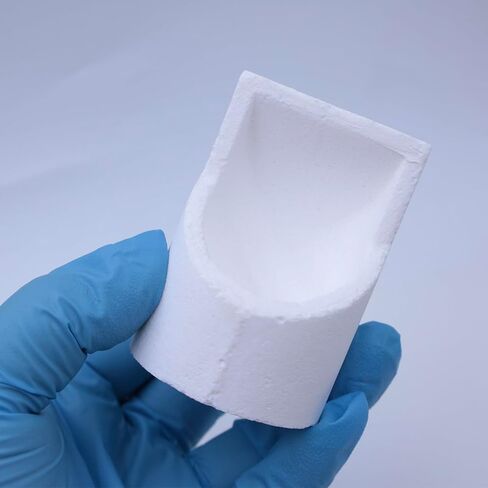 Dental Quartz Zirconia Centrifugal Casting Crucible Casting Quartz Crucible in Kuwait