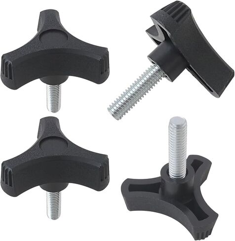 Professional 4-Pack 481625-01 Wing Nut Knob 3/8"-16 x 1-1/4" for Scag Grass Catcher Cheetah Turf Tiger & More,Fits SFZ48-18FR SCZ61RD-31FX SFW48-16BV SFZ48-18FR SCZ52V-23FX in Saudi Arabia