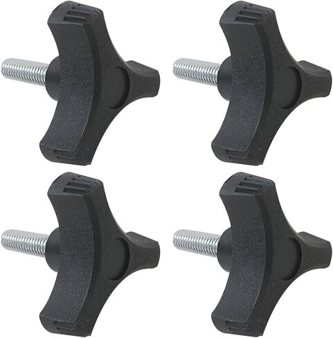 481625-01 Mower Deck Wing Nut Three-arm Knob 3/8-16, Designed for Scag Grass Catcher Cheetah and Turf Tiger STCII-48V-22FS STT-28CAT-SS STT52-22CH 4PK in Saudi Arabia