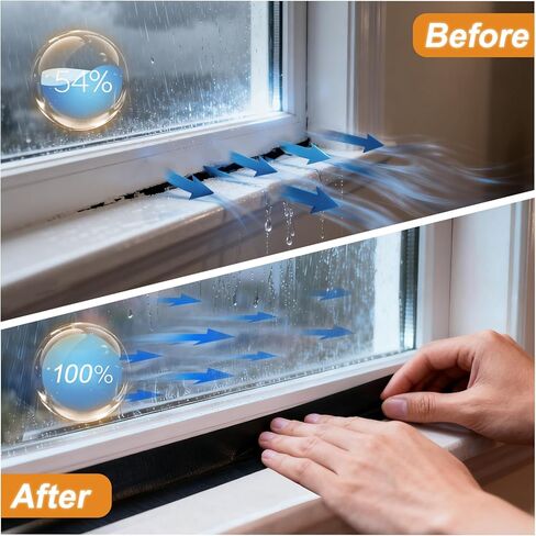 شريط وامض للنوافذ والأبواب، لفة 3.75 بوصة × 30 قدم، لاصق أكريليك، شريط وامض أسود ذاتي اللصق، مقاوم للماء، مقاوم للأشعة فوق البنفسجية، رائع لإغلاق الأبواب والنوافذ والبناء والإصلاحات in Kuwait