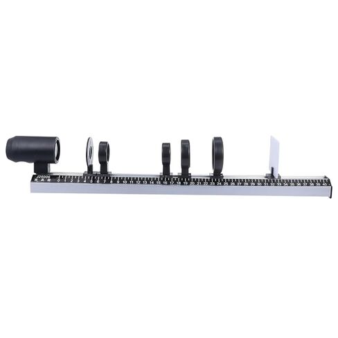 Physical Optics Experiment Kit with 50cm Optical Bench, Professional Glass Convex Concave Lens Set for Physics Lab, STEM Science Classroom Educational Equipment for Students and Teachers in Kuwait