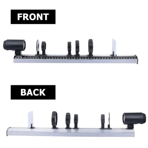 Physical Optics Experiment Kit with 50cm Optical Bench, Professional Glass Convex Concave Lens Set for Physics Lab, STEM Science Classroom Educational Equipment for Students and Teachers in Kuwait