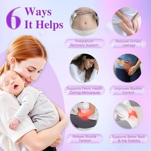 Incontinence Treatment Device, Pelvic Floor Exercise Devices, Pelvic Floor Strengthening Device for Women, Pelvic Floor Muscle Trainer, Incontinence Stimulator for Women to Strengthen Pelvic Support in Saudi Arabia