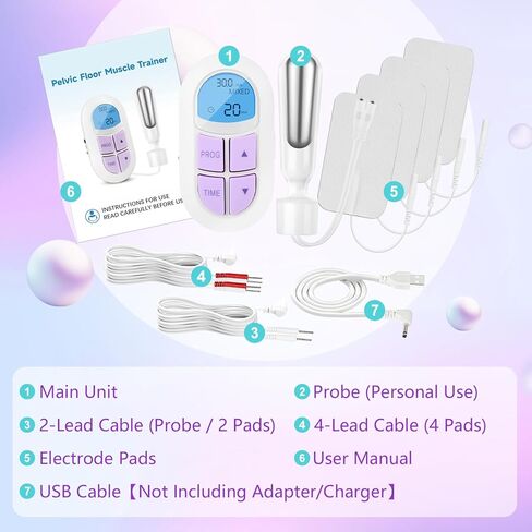 Incontinence Treatment Device, Pelvic Floor Exercise Devices, Pelvic Floor Strengthening Device for Women, Pelvic Floor Muscle Trainer, Incontinence Stimulator for Women to Strengthen Pelvic Support in Saudi Arabia