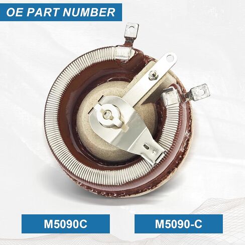M5090C ريوستات 150 وات 64 أوم متوافق مع لينكولن لحام SA-200 SA-250 Classic I II III IIID 300D Pipeliner 200D/200G، SAE 200/300/350/400 مولد لحام M5090-C in Kuwait