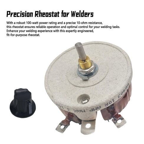 Welding Rheostat, 100 Watts 10 Ohm, Replacement Part# 205839 117243, Compatible with Miller Bobcat 225G 225D 225NT Welder Generator in Saudi Arabia