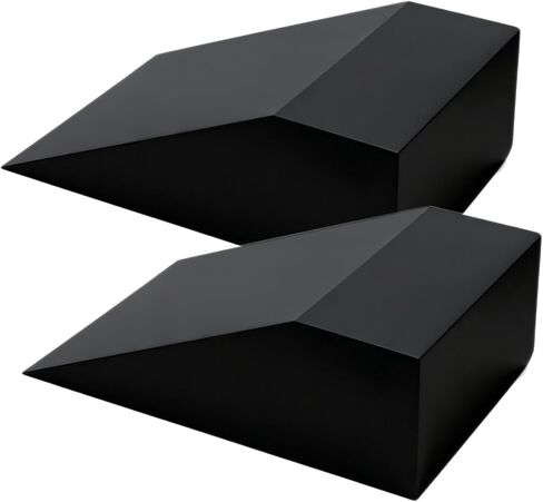 كتلة إسفين القرفصاء كتل اليوغا إسفين 2 حزمة، أسافين رغوة اليوغا ممارسة القدم أسافين كتلة للتمرين كعب مرتفع العجل نقالة الجمباز (أسود) in Kuwait