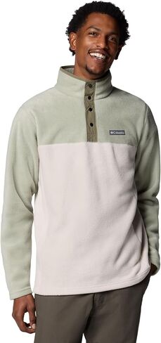 Columbia Men's Steens Mountain Half Snap II, Black, 2X Tall in Kuwait