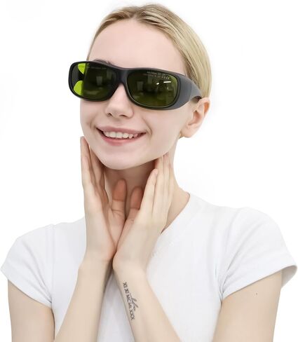 LaserPair 800-1100nm نظارات أمان ليزر عالية التكلفة، تستخدم على نطاق واسع في ليزر الصمام الثنائي، ليزر nd: yag، إزالة الشعر بالليزر، اللحام بالليزر، وضع العلامات بالليزر وما إلى ذلك، in Kuwait