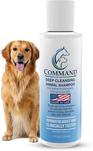 Command Deep Cleansing Animal Shampoo, 120ml in Kuwait