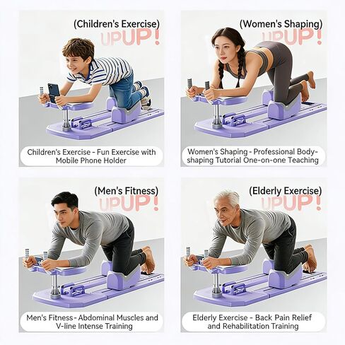 Spine Twist and Stretch Trainer,Crawling Exercise Machine,Waist and ab Twist Trainer that dynamically Stretches the Lower-Back Pain Relief & core Training Machine that Body Improvement in Kuwait