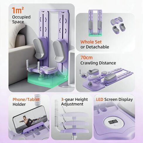 Spine Twist and Stretch Trainer,Crawling Exercise Machine,Waist and ab Twist Trainer that dynamically Stretches the Lower-Back Pain Relief & core Training Machine that Body Improvement in Kuwait