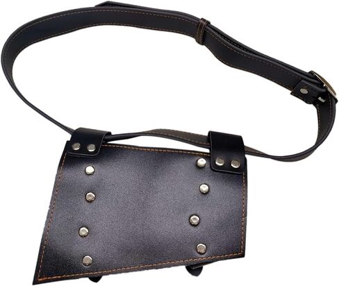 LEONARK PU Leather Sword Frog with Adjustable Belt Medieval-Style Weapon Carry Case Holder for HEMA Sword Longsword Katana Cosplay in Saudi Arabia