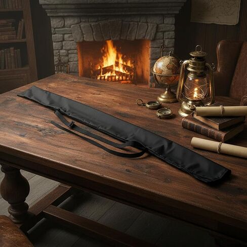 Sword Bag Black Samurai Swords Carrying Case Sword Sheath Cover Carry Bag Carrying Case Holder Katana Cases with Strap Bokken Bags for Samurai Cosplay Costume Halloween Party in Saudi Arabia