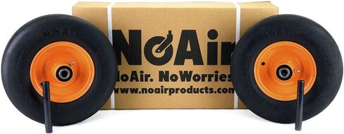 NoAir® (2) Flat Free Tire Assemblies 13x5.00-6 Fits Scag 482503 9277 in Kuwait