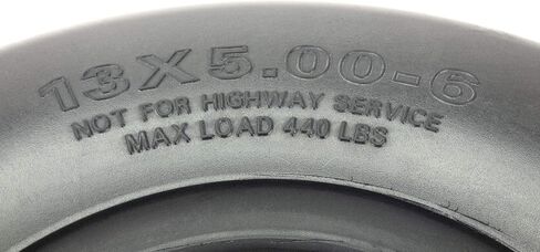 NoAir® (2) Flat Free Tire Assemblies 13x5.00-6 Fits Scag 482503 9277 in Kuwait