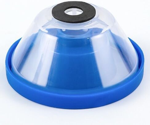 1pcs Drill Dust Cover Flexible Collection Bowl for Electric Hammer and Impact Drills Dust Shield for Drywall Concrete Wood, Blue in Saudi Arabia