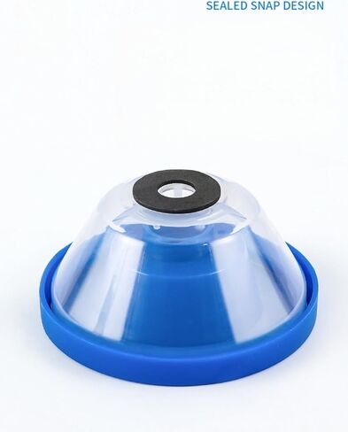 1pcs Drill Dust Cover Flexible Collection Bowl for Electric Hammer and Impact Drills Dust Shield for Drywall Concrete Wood, Blue in Saudi Arabia