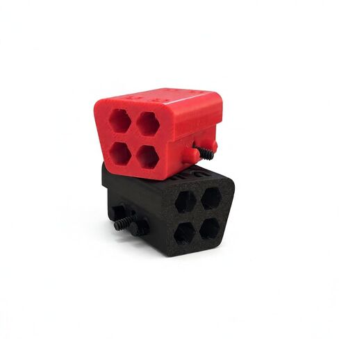 SWER 4 قطع حامل لقم المثقاب متوافق مع أدوات ميلووكي M18، ملحقات حامل المثقاب، أسود وأحمر in Kuwait