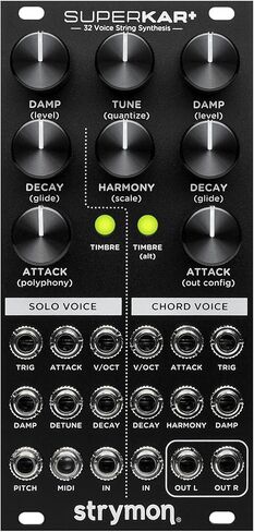 وحدة Strymon SuperKar+ 32 Voice Karplus القوية للأنظمة المعيارية والجيتار ولوحات الدواسات ولوحة المفاتيح in Kuwait