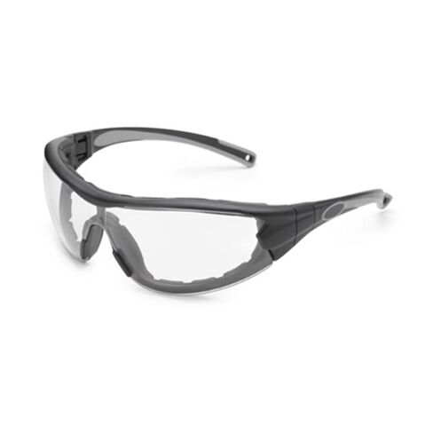 Gateway Safety 21GBX9 Swap Wraparound Hybrid Eye Safety Glasses/Goggles, FX3 Premium Anti-Fog Lens, Black Frame with Foam Edge, Regular, Clear in Kuwait