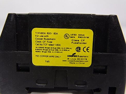 بوسمان TCFH60N فيوز حامل 600 فولت 60AMP 1 القطب برغي جبل in Saudi Arabia