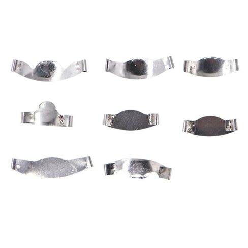 1Box/36PCS Dental Saddle Contoured Metal Matrices Matrix with Springclip， NO. 1.330 Dentist Tool in Saudi Arabia