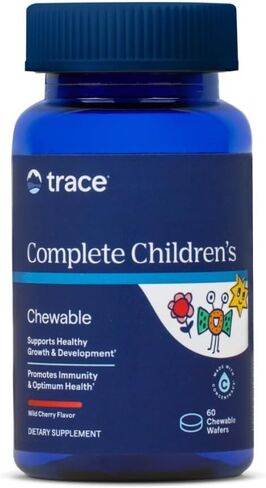 المعادن النادرة | أقراص مضغ كاملة للأطفال | فيتامينات متعددة مستديرة جيدًا، تحتوي على العديد من الفيتامينات والمعادن | يعزز الطاقة الصحية والتركيز الذهني | نباتي، خالي من الغلوتين | 60 من 1 حزمة in Kuwait