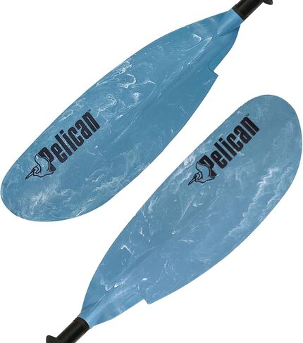 Pelican - Poseidon Paddle - Aluminum Shaft with Reinforced Fiberglass Blades - Lightweight, Adjustable Kayaks Paddles - Perfect for Kayaking Boating in Kuwait