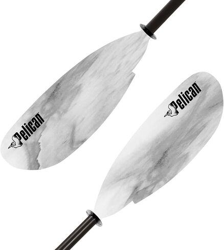 Pelican - Poseidon Paddle - Aluminum Shaft with Reinforced Fiberglass Blades - Lightweight, Adjustable Kayaks Paddles - Perfect for Kayaking Boating in Saudi Arabia