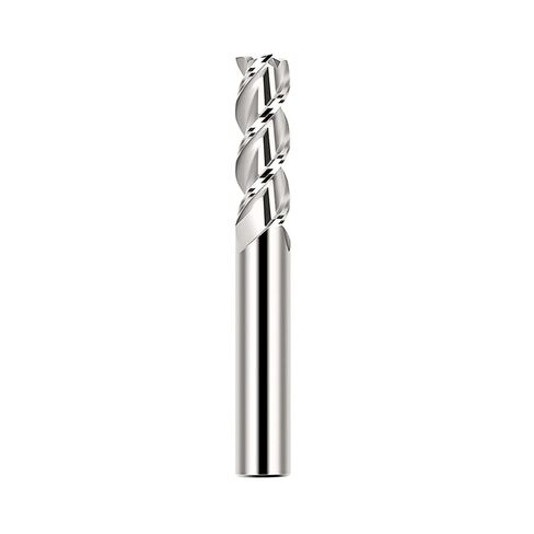 High Speed Steel 3 Flute Straight End Mill Cutter Aluminum Cutting CNC Router Bits 1-12mm Carbide Milling for Metal Tools Machine Spiral Bit in Saudi Arabia