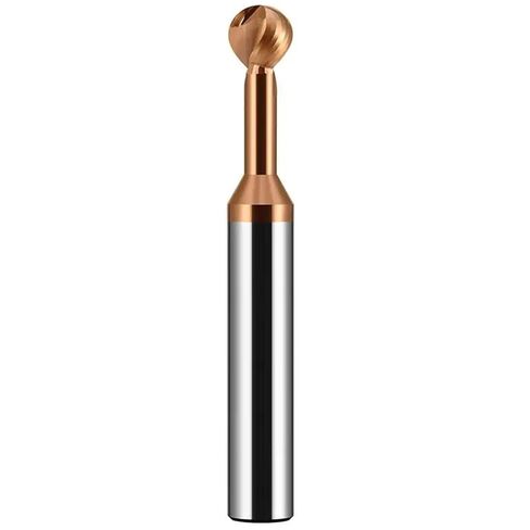 1PC HRC58 Ball T-Shaped Arch Milling Cutter R1-R6 Solid Carbide End Mill CNC Machining Tool(R1.5xD4x50Lx2F,for Aluminium) in Saudi Arabia