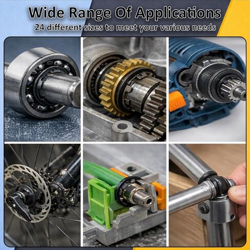 850Pcs C clip External Retaining Rings Snap Rings Assortment(M3-M14) and E clip Assortment Set(M1.2-M10),5Pcs Snap Ring Plier,Tweezer,24 Sizes 304 Stainless Steel Circlip Retaining Clip in Saudi Arabia