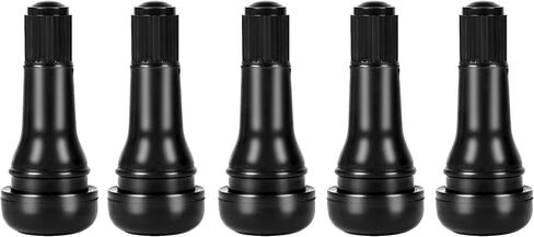 سيقان صمام TPMS الإضافية سيقان صمام الإطارات المطاطية (5 قطع) مناسبة لبويك كاديلاك شيفروليه دودج فورد جيب إلخ. استبدال OE # 20008 20018 in Kuwait