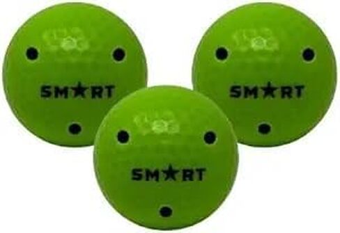 Smarthockey 3 oz Stickhandling Ball (3 Pack), Neon Green in Saudi Arabia