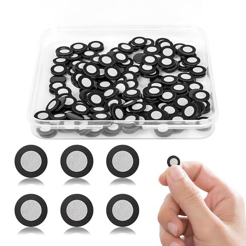 300PCS 3D Scanner Markers, Magnetic Reference Points for Scanning, Diffuse Reflective Positioning Targets, Reusable Tracking Dots for 3D Printing & Reverse Engineering (Inner 6.0 mm Outer 10 mm) in Saudi Arabia