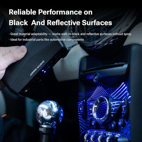 ماسح ضوئي ليزر ثلاثي الأبعاد من EINSTAR Rockit، ليزر أزرق 19+19 خطًا متقاطعًا، ليزر أزرق 7 خطوط متوازية، دعم مسح ليزر ثلاثي الأبعاد بدون علامات وضوء الأشعة تحت الحمراء VCSEL in Kuwait