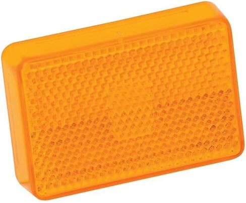 Trailer Light Lens Replacement For Wesbar Clearance Light Rectangular Amber Snap-On Single in Saudi Arabia
