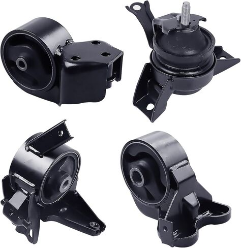 Engine Motor & Transmission Mount Kit 4pcs Compatible with Fits 2010-2012 Hyundai Santa Fe 2.4L Replace A7196 A71018 A7198 A7195 in Kuwait