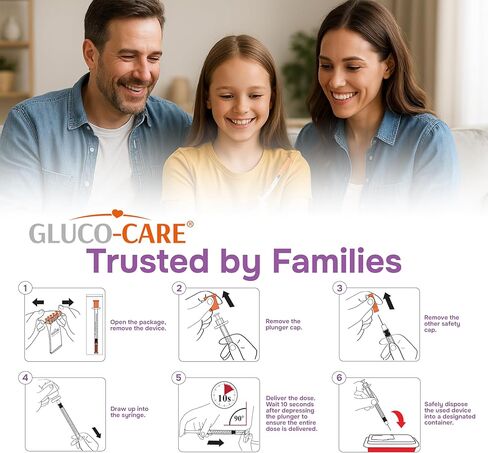 1ml /cc Syringes 31G x 5/16’’ (8mm), Orange Cap, Box of 50 pcs in Kuwait