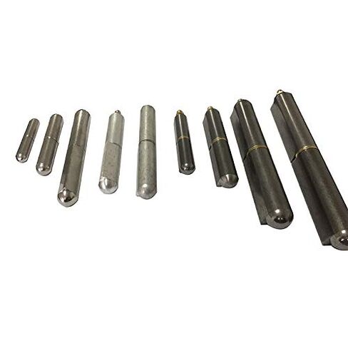 Heavy Duty Weld-on Bullet Hinge in Weldable Steel, Stainless Steel, Aluminum, and Brass Without or with Grease Zerk in Multiple Sizes (Aluminum, 4") in Saudi Arabia