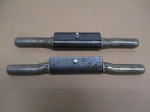 (2) Trailer Ramp Door Hinges/Weld On / 1" x 10" / Grease Fitting / 9 ga. Steel in Saudi Arabia