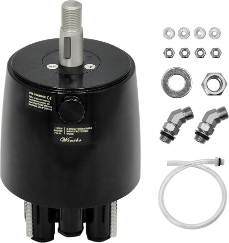 HH5271-3 خوذة مضخة التوجيه الهيدروليكية الخارجية، 1.7 cu مضخة خوذة أمامية للقوارب حتى 300 حصان، متوافقة مع قوارب الطرادات المتجولة in Kuwait